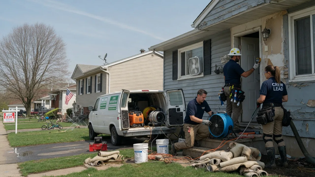 Flood Cleanup in Beach Park, IL near me